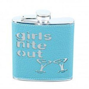 Girls Night Out! Women's Flask w/ Chrome Funnel